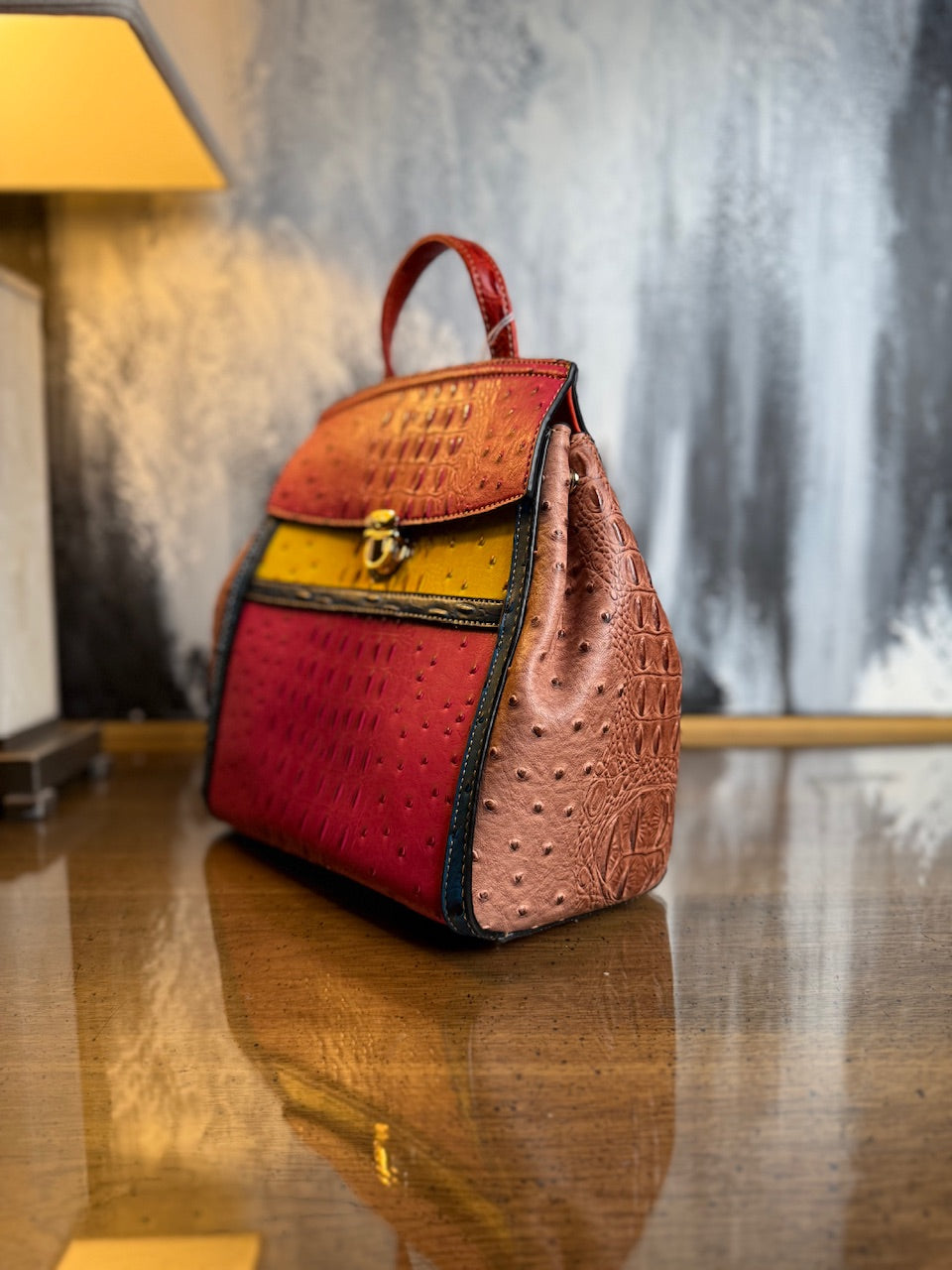 Sunset Spectrum Vegan Backpack